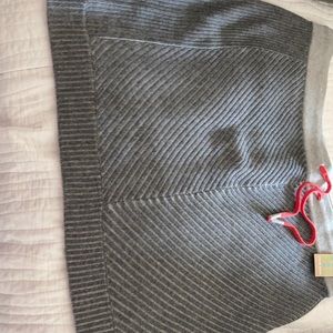 Wool and poly soft title nine skirt